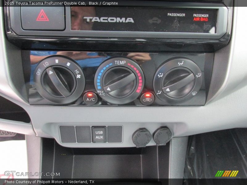 Controls of 2015 Tacoma PreRunner Double Cab