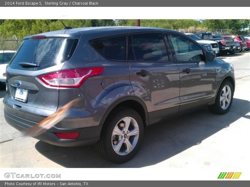 Sterling Gray / Charcoal Black 2014 Ford Escape S