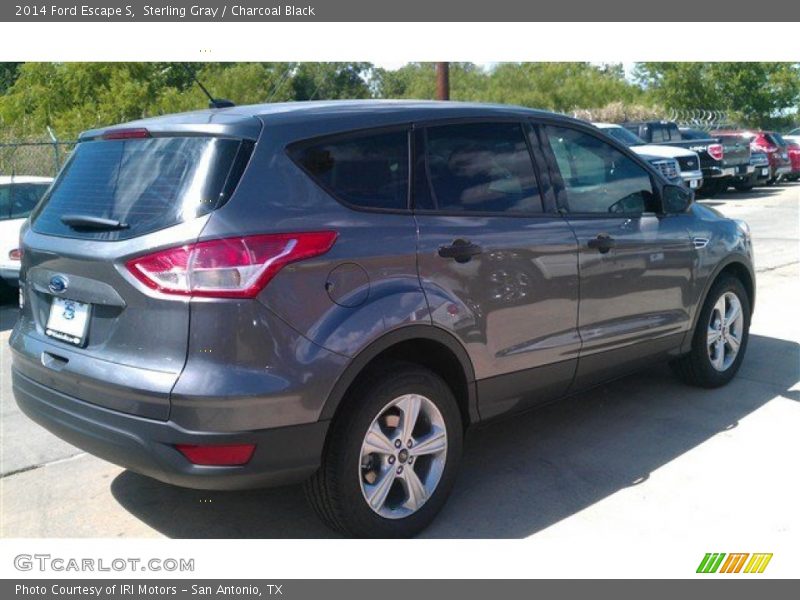 Sterling Gray / Charcoal Black 2014 Ford Escape S
