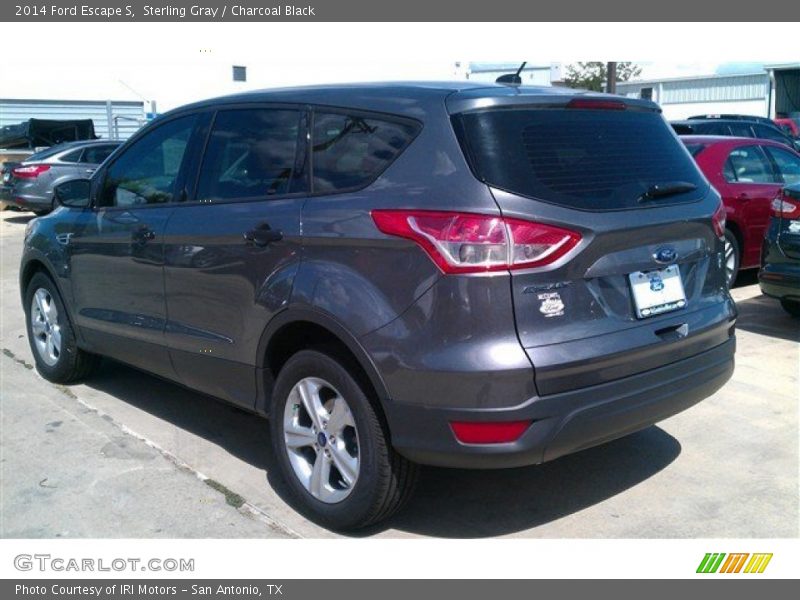 Sterling Gray / Charcoal Black 2014 Ford Escape S