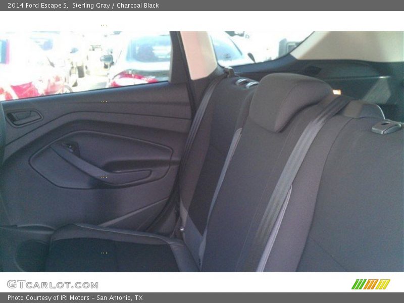 Sterling Gray / Charcoal Black 2014 Ford Escape S