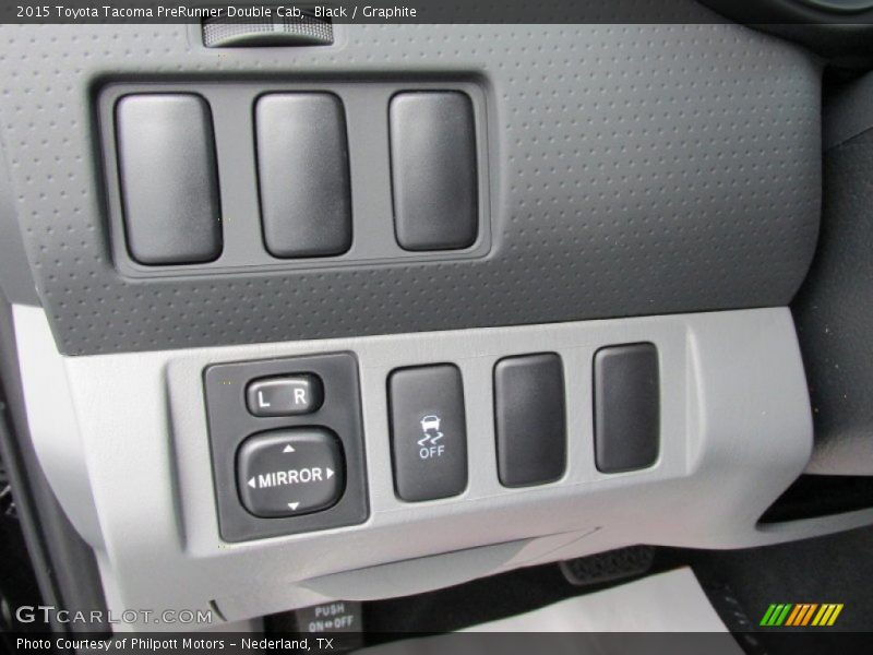 Black / Graphite 2015 Toyota Tacoma PreRunner Double Cab