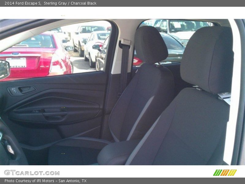 Sterling Gray / Charcoal Black 2014 Ford Escape S