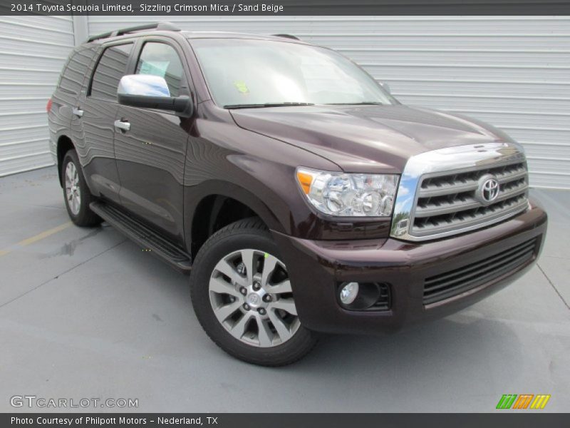 Front 3/4 View of 2014 Sequoia Limited