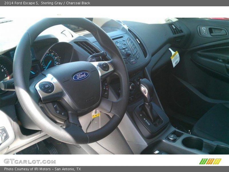 Sterling Gray / Charcoal Black 2014 Ford Escape S