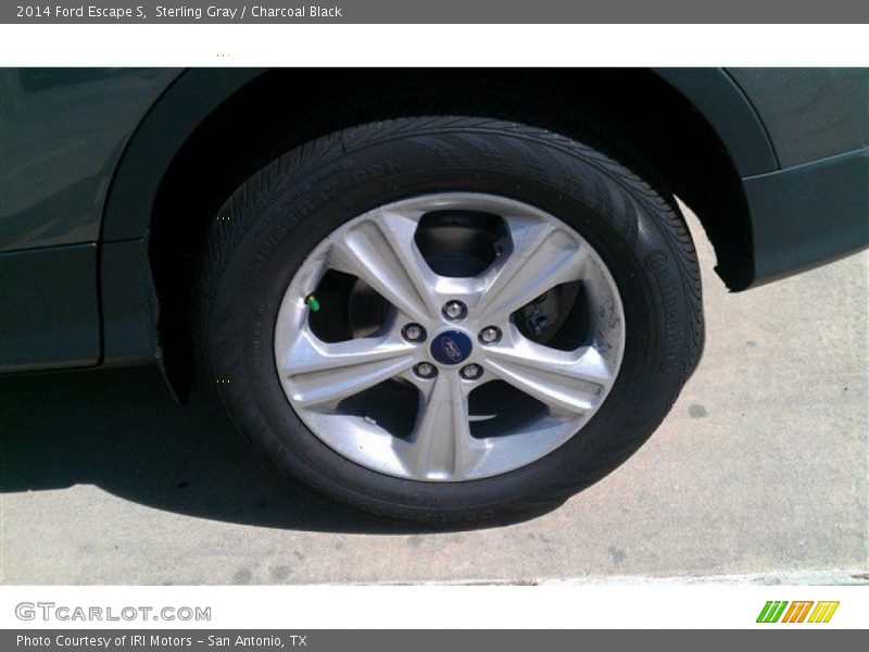 Sterling Gray / Charcoal Black 2014 Ford Escape S
