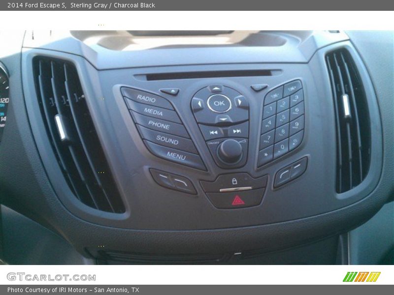 Sterling Gray / Charcoal Black 2014 Ford Escape S