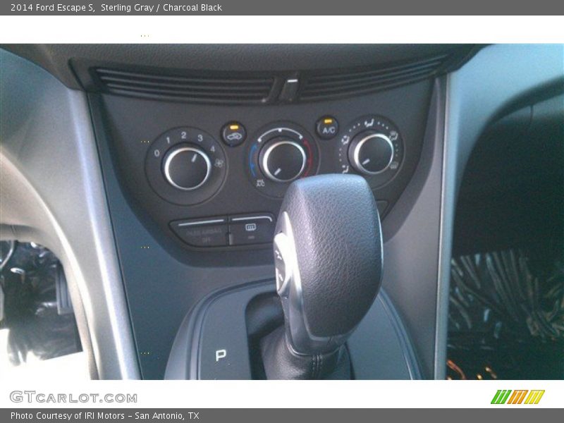 Sterling Gray / Charcoal Black 2014 Ford Escape S