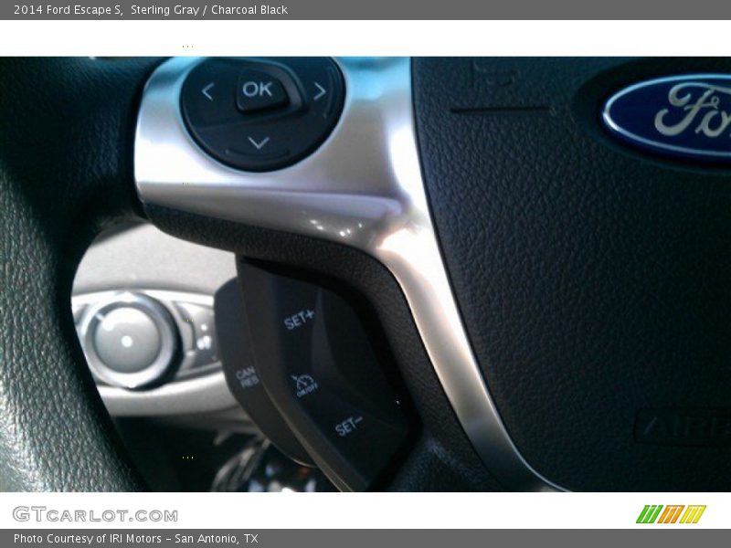 Sterling Gray / Charcoal Black 2014 Ford Escape S