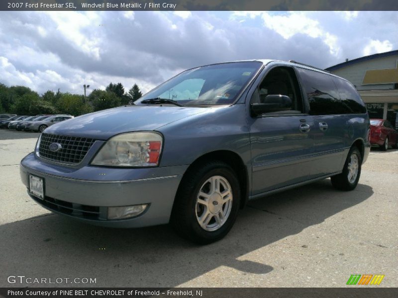 Windveil Blue Metallic / Flint Gray 2007 Ford Freestar SEL