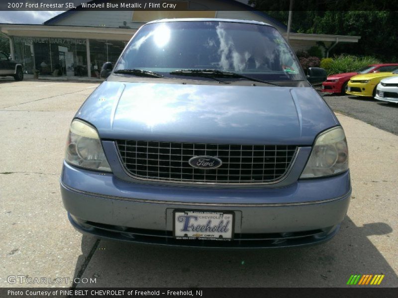 Windveil Blue Metallic / Flint Gray 2007 Ford Freestar SEL