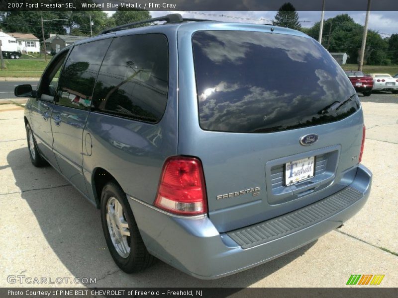 Windveil Blue Metallic / Flint Gray 2007 Ford Freestar SEL