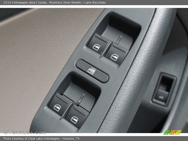 Moonrock Silver Metallic / Latte Macchiato 2014 Volkswagen Jetta S Sedan