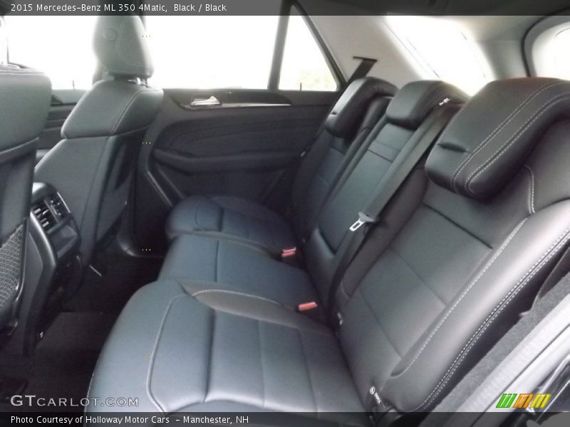 Rear Seat of 2015 ML 350 4Matic