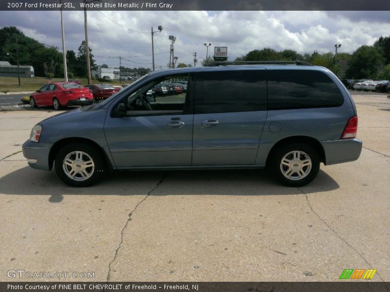 Windveil Blue Metallic / Flint Gray 2007 Ford Freestar SEL