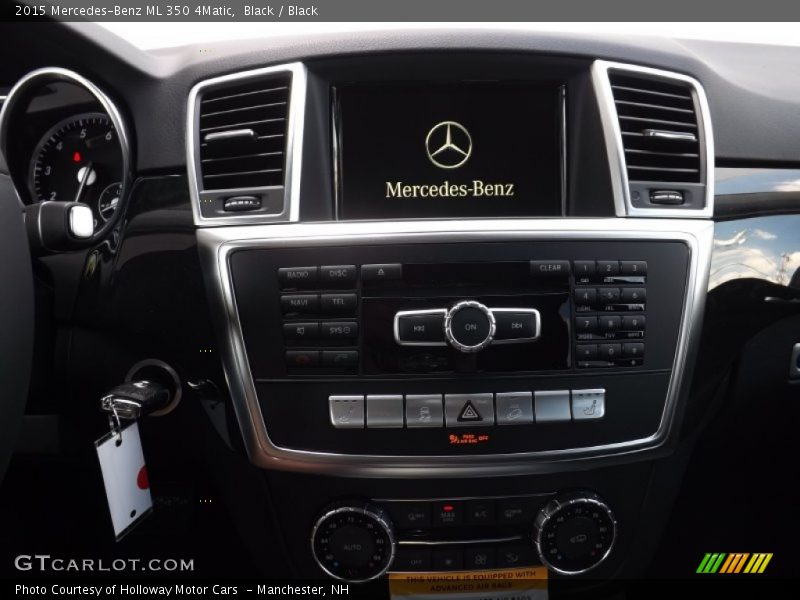 Black / Black 2015 Mercedes-Benz ML 350 4Matic