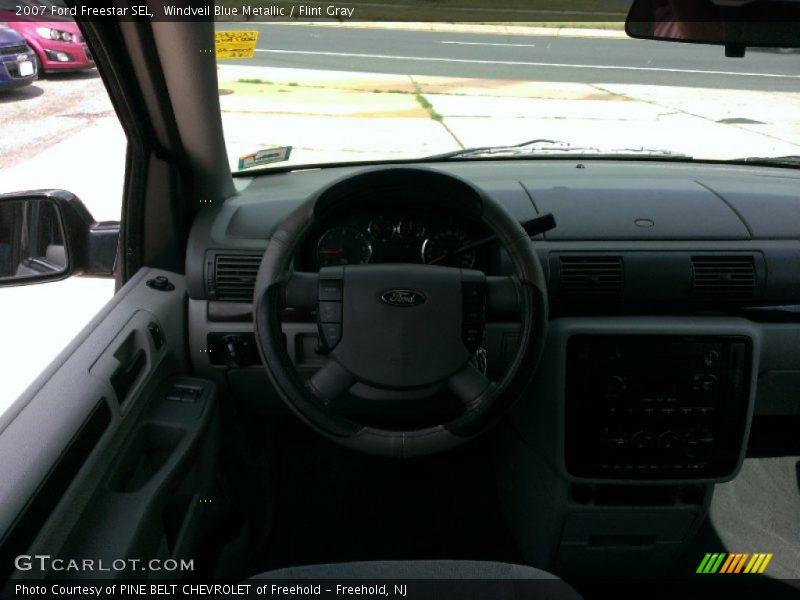 Windveil Blue Metallic / Flint Gray 2007 Ford Freestar SEL
