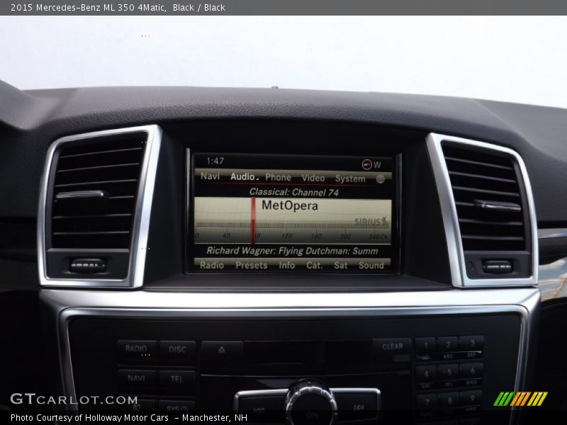 Black / Black 2015 Mercedes-Benz ML 350 4Matic