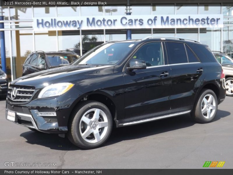 Black / designo Black 2015 Mercedes-Benz ML 400 4Matic