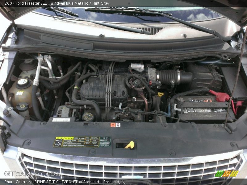 Windveil Blue Metallic / Flint Gray 2007 Ford Freestar SEL
