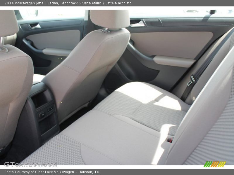 Moonrock Silver Metallic / Latte Macchiato 2014 Volkswagen Jetta S Sedan