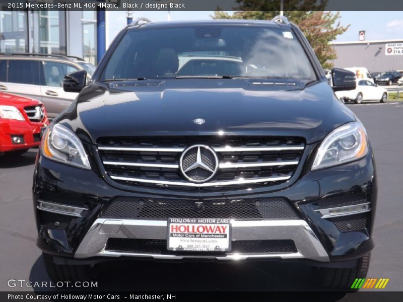 Black / designo Black 2015 Mercedes-Benz ML 400 4Matic