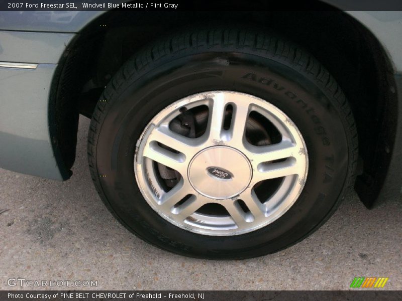 Windveil Blue Metallic / Flint Gray 2007 Ford Freestar SEL