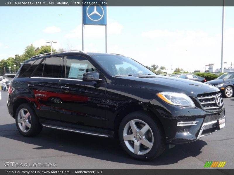 Black / designo Black 2015 Mercedes-Benz ML 400 4Matic