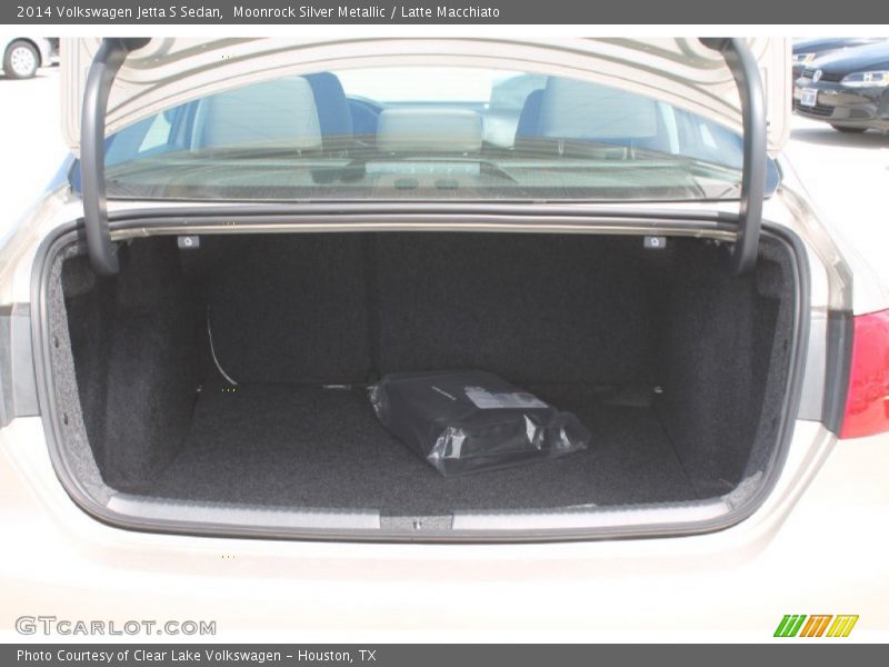 Moonrock Silver Metallic / Latte Macchiato 2014 Volkswagen Jetta S Sedan