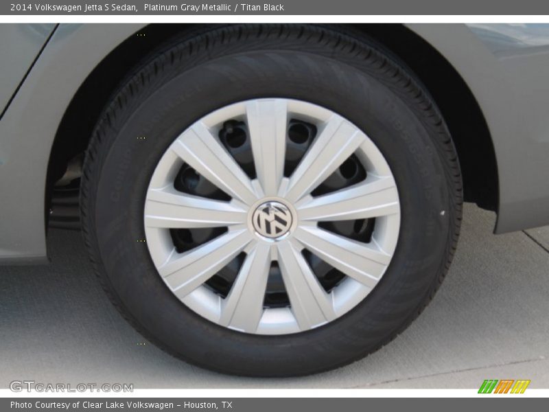 Platinum Gray Metallic / Titan Black 2014 Volkswagen Jetta S Sedan