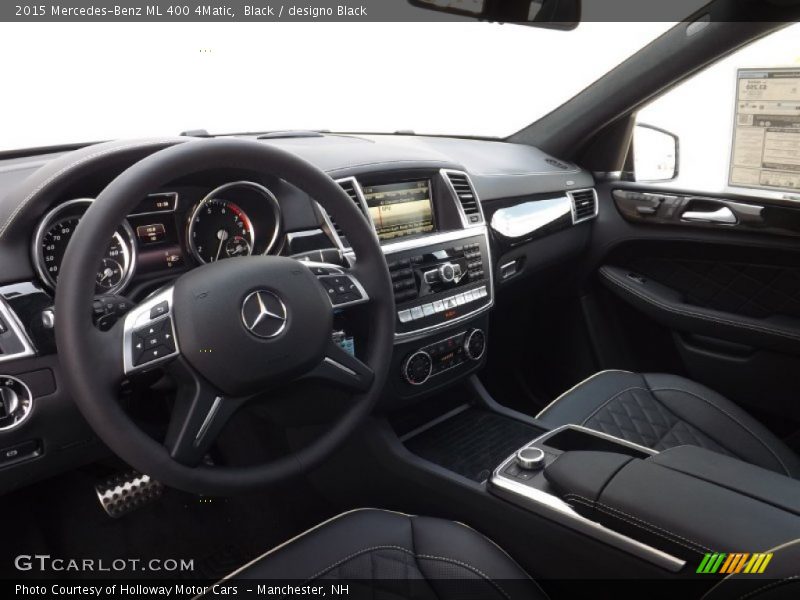 Dashboard of 2015 ML 400 4Matic