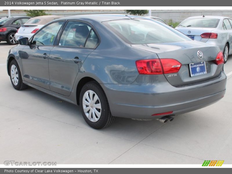 Platinum Gray Metallic / Titan Black 2014 Volkswagen Jetta S Sedan