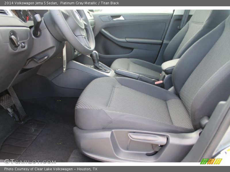 Platinum Gray Metallic / Titan Black 2014 Volkswagen Jetta S Sedan