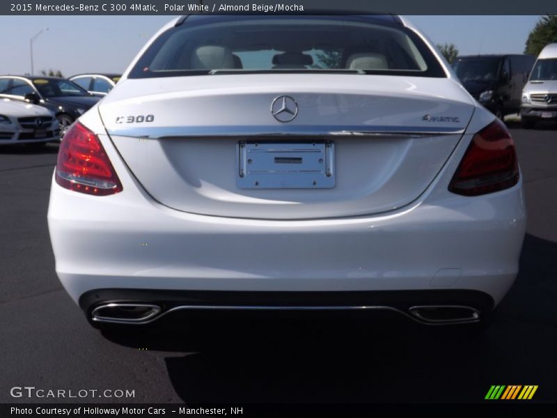 Polar White / Almond Beige/Mocha 2015 Mercedes-Benz C 300 4Matic