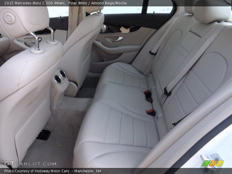 Polar White / Almond Beige/Mocha 2015 Mercedes-Benz C 300 4Matic