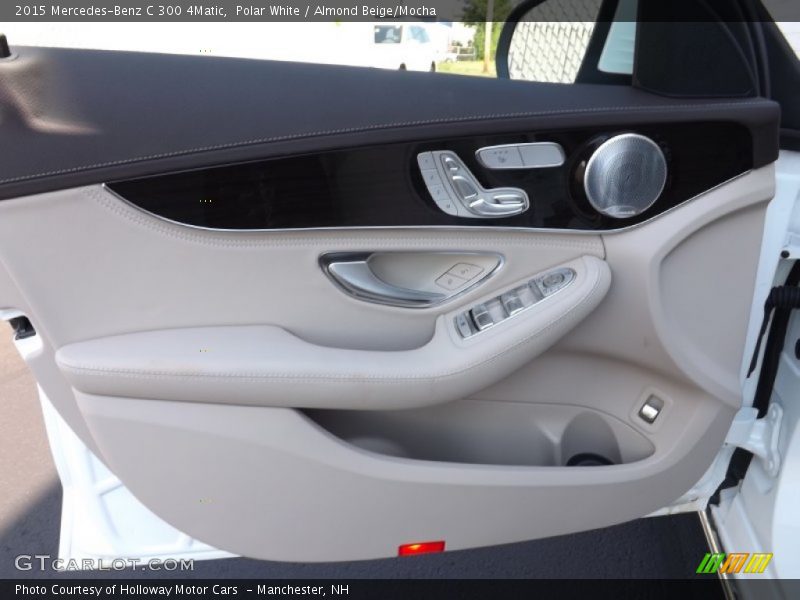 Polar White / Almond Beige/Mocha 2015 Mercedes-Benz C 300 4Matic