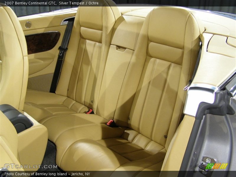 Silver Tempest / Ochre 2007 Bentley Continental GTC