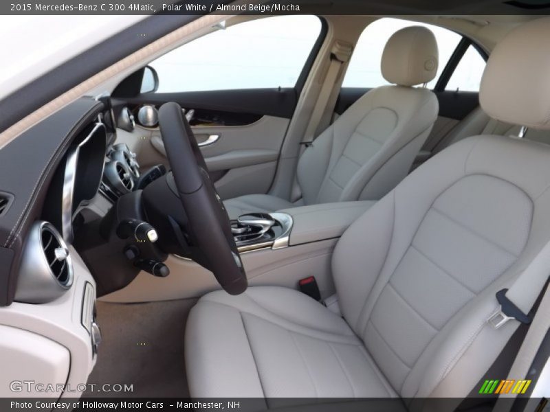 Polar White / Almond Beige/Mocha 2015 Mercedes-Benz C 300 4Matic
