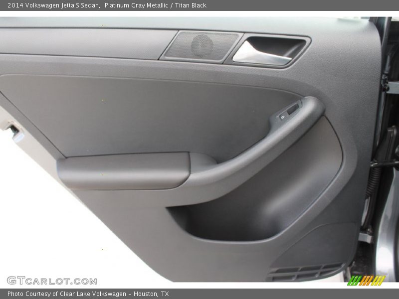 Platinum Gray Metallic / Titan Black 2014 Volkswagen Jetta S Sedan