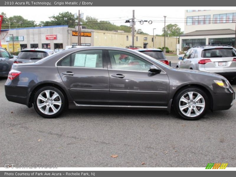 Grigio Metallic / Ebony 2010 Acura RL Technology