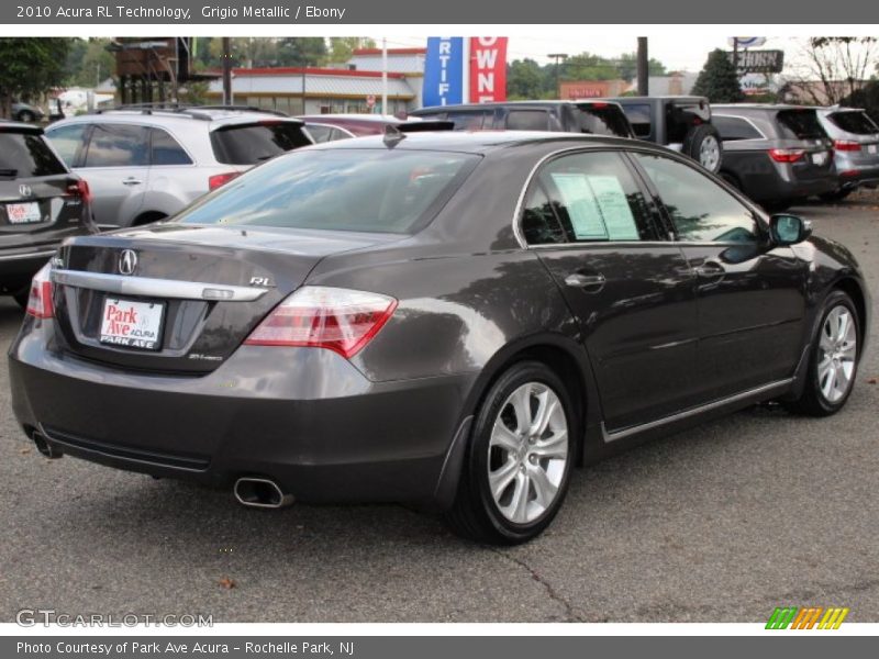 Grigio Metallic / Ebony 2010 Acura RL Technology