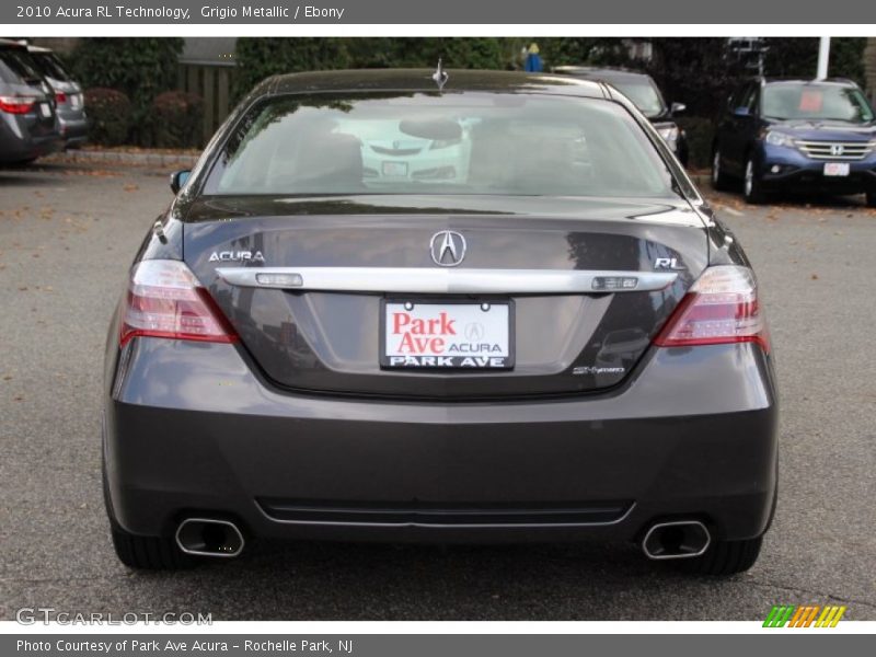 Grigio Metallic / Ebony 2010 Acura RL Technology