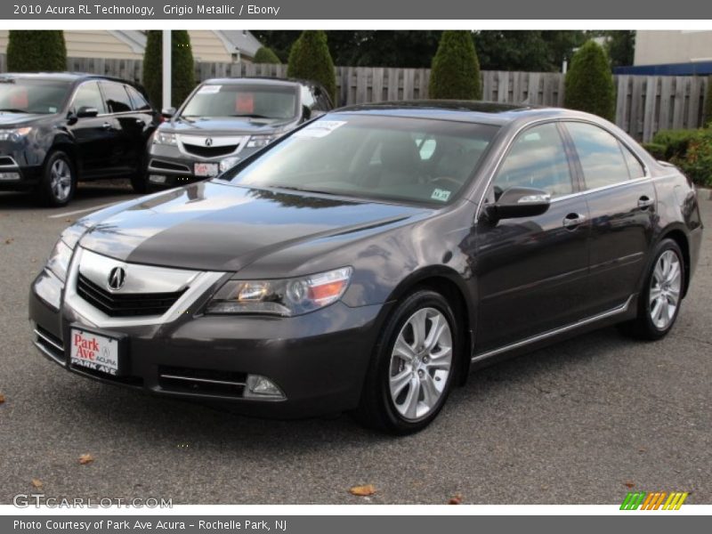 Grigio Metallic / Ebony 2010 Acura RL Technology