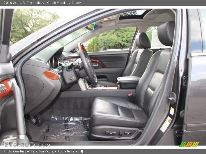 Grigio Metallic / Ebony 2010 Acura RL Technology