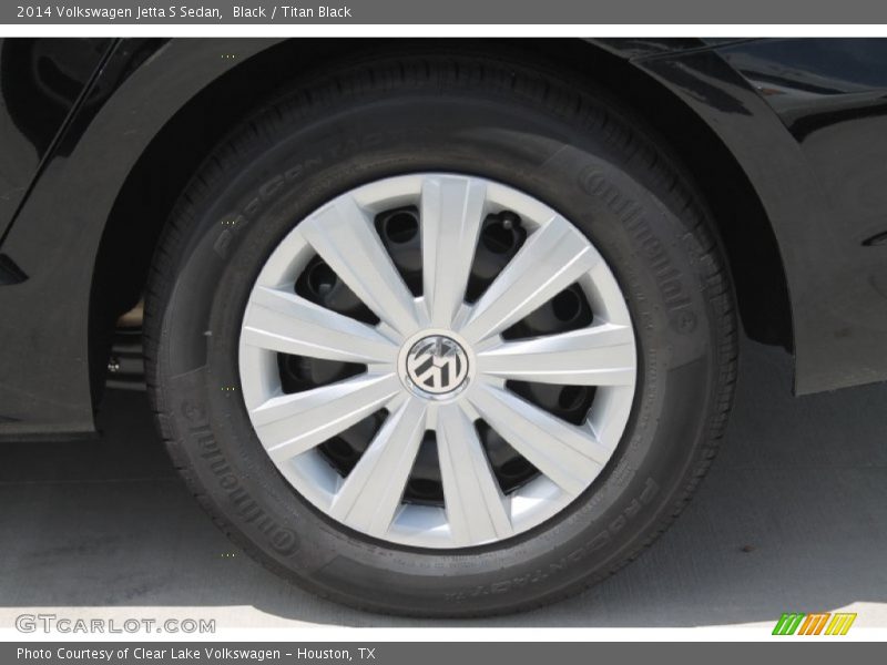 Black / Titan Black 2014 Volkswagen Jetta S Sedan