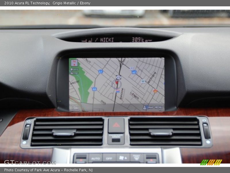 Grigio Metallic / Ebony 2010 Acura RL Technology