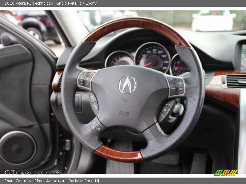 Grigio Metallic / Ebony 2010 Acura RL Technology