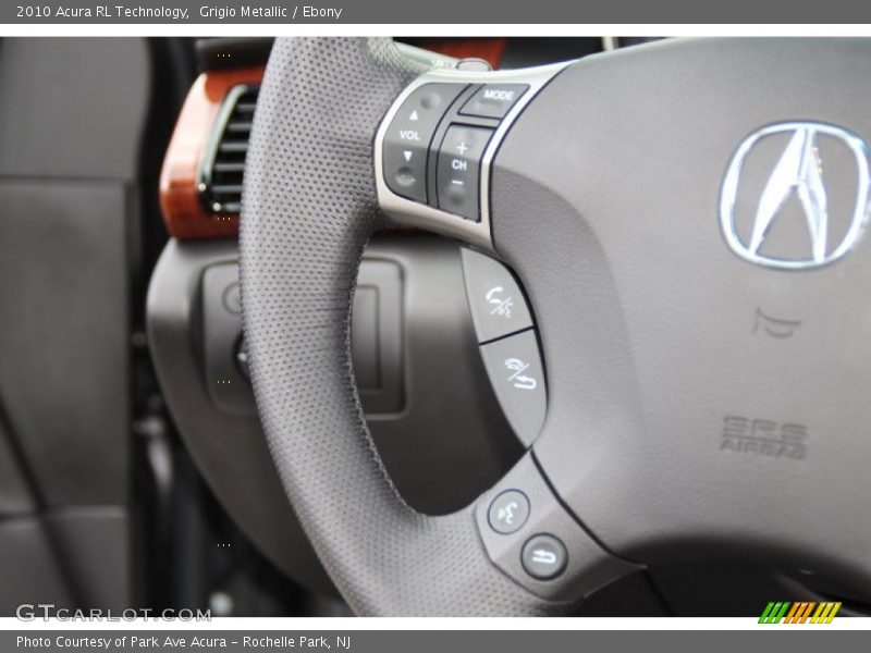 Grigio Metallic / Ebony 2010 Acura RL Technology