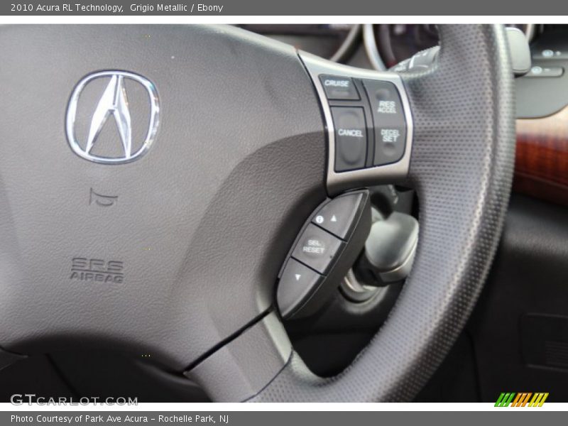 Grigio Metallic / Ebony 2010 Acura RL Technology