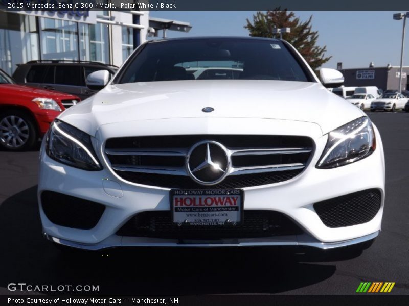 Polar White / Black 2015 Mercedes-Benz C 300 4Matic